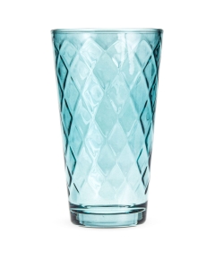 Kolorowe wysokie szklanki do soku, drinków Maia 370ml 6szt