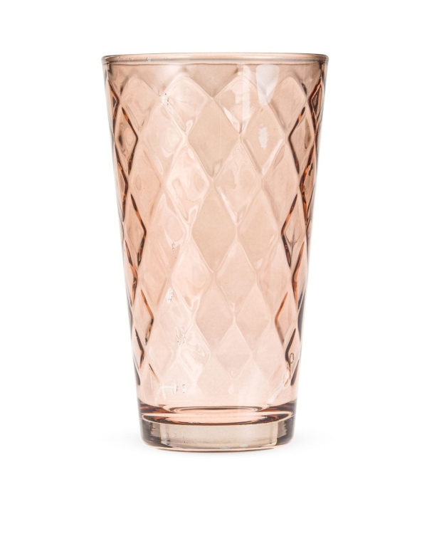 Kolorowe wysokie szklanki do soku, drinków Maia 370ml 6szt