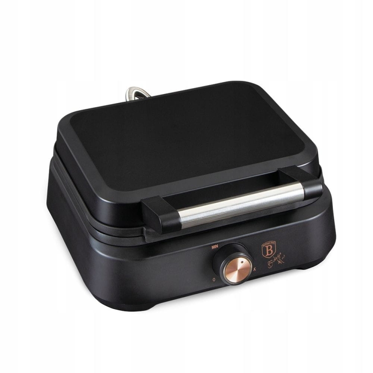 Gofrownica Berlinger Haus rose gold czarny 1500 W BH-9439