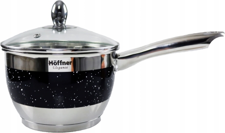 Przejdź do produktu Zestaw garnków ze stali nierdzewnej Hoffner Czarny 12 el