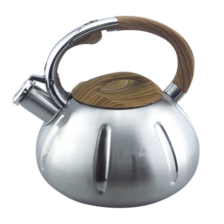 Przejdź do produktu Czajnik metalowy z gwizdkiem Hoffner 3L Indukcja Gaz HF-3968