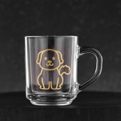 Szklanka Kubki z nadrukiem dla dzieci Pieski 250ml 6szt