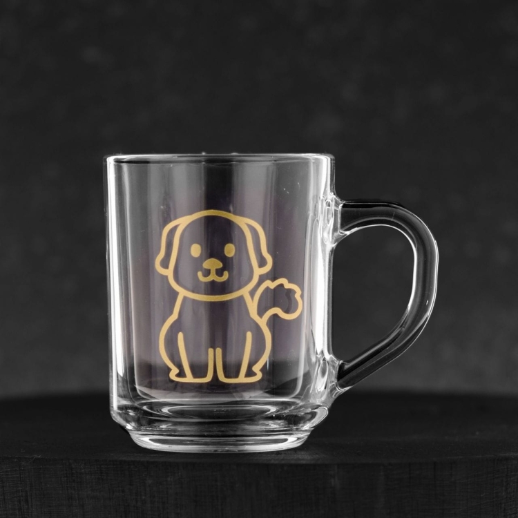 Szklanka Kubki z nadrukiem dla dzieci Pieski 250ml 6szt