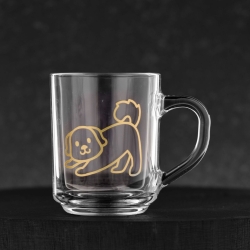 Szklanka Kubki z nadrukiem dla dzieci Pieski 250ml 6szt