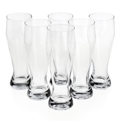 Smukłe szklanki do piwa KROSNO 550ml