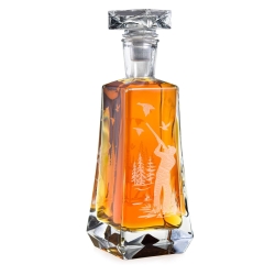 Karafka do whisky skośna "Myśliwska" 750ml