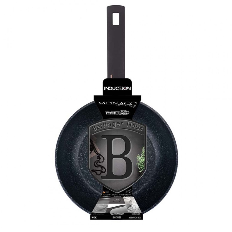 Wok tytanowy Berlinger Haus Monaco 28cm BH-7091