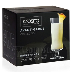Pokale do piwa i przyrządzania drinków KROSNO Avant-Garde 300 ml