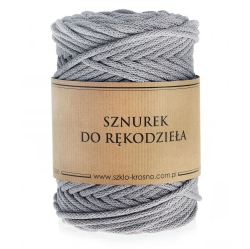 Sznurek do rękodzieła makramy z rdzeniem Metal 3mm 100m