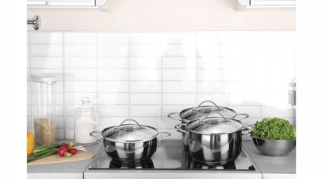 Przejdź do produktu Zestaw garnków ze stali nierdzewnej Berlinger Haus 8 el BH-6663