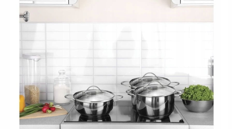 Zestaw garnków ze stali nierdzewnej Berlinger Haus 8 el BH-6663