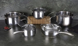 Zestaw garnków ze stali nierdzewnej Berlinger Haus 10 el BH-6660