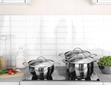 Przejdź do produktu Zestaw garnków ze stali nierdzewnej Berlinger Haus 10 el BH-6660