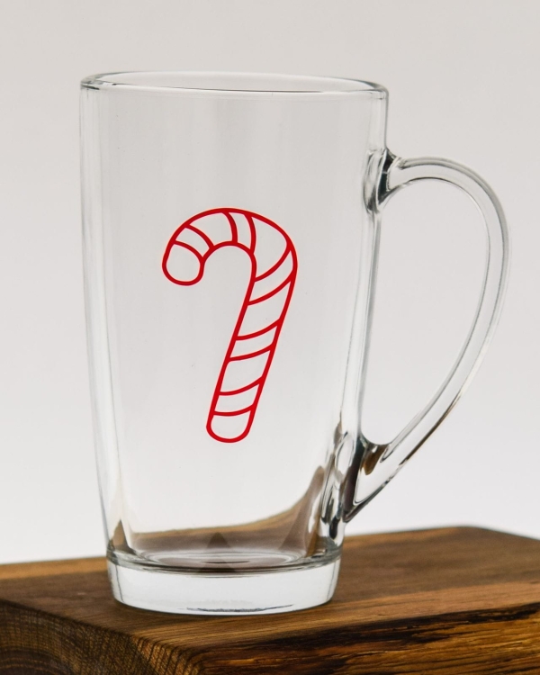 Kubki ALEX z nadrukiem dla dzieci na święta świąteczne Bałwan Choinka 400ml 6szt