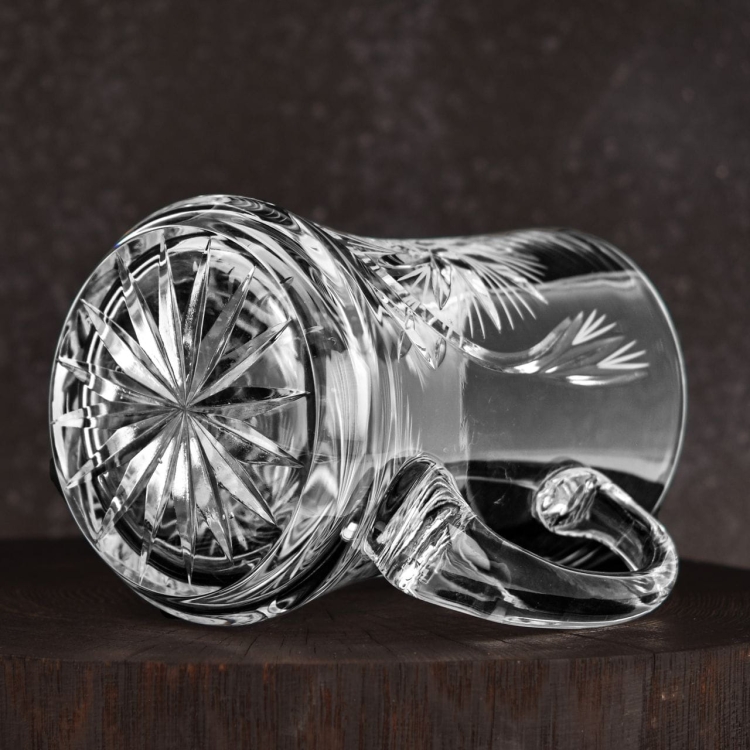 Kryształowy kufel do piwa JULIA Młynek 600ml 06019