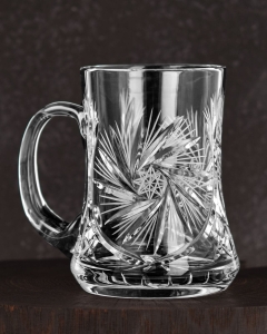 Kryształowy kufel do piwa JULIA Młynek 600ml 06019