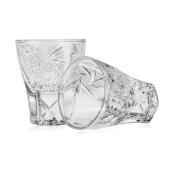 Ekskluzywne kryształowe kieliszki do wódki JULIA Młynek 40ml 6szt 02103