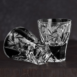 Ekskluzywne kryształowe kieliszki do wódki JULIA Młynek 40ml 6szt 02103