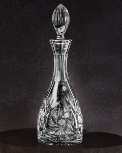 Kryształowa karafka do whisky wina wody JULIA Młynek 1000ml 03066