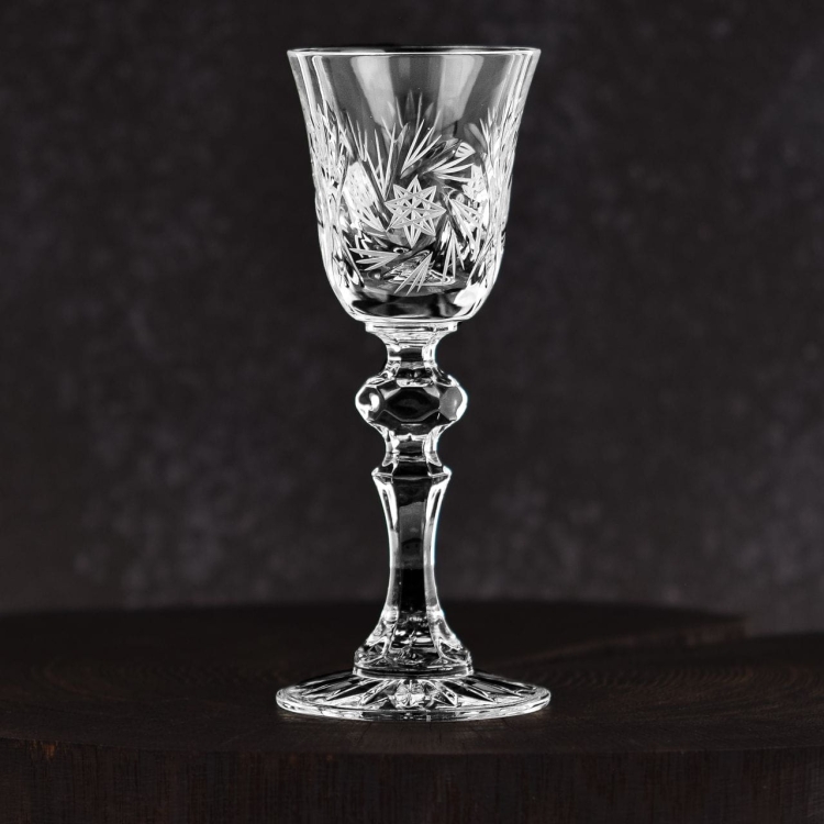 Kryształowe kieliszki do likieru JULIA Młynek 60ml 6szt 01245