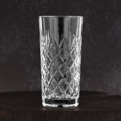 Kryształowe szklanki long drink do soku JULIA Ananas 350ml 6szt