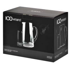 Komplet do wody soku napoju 4+1 KROSNO Fjord 5-częściowy