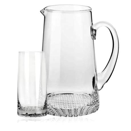 Przejdź do produktu Komplet do wody soku napoju 4+1 KROSNO Fjord 5-częściowy