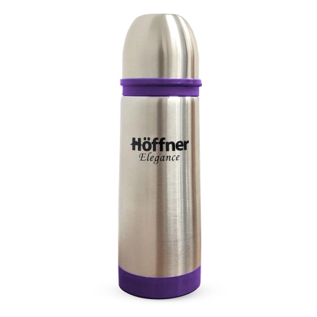 Przejdź do produktu Termos próżniowy ze stali nierdzewnej podróżny HOFFNER 350ml Fioletowy HF-7524