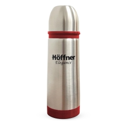 Termos próżniowy ze stali nierdzewnej podróżny HOFFNER 350ml Czerwony