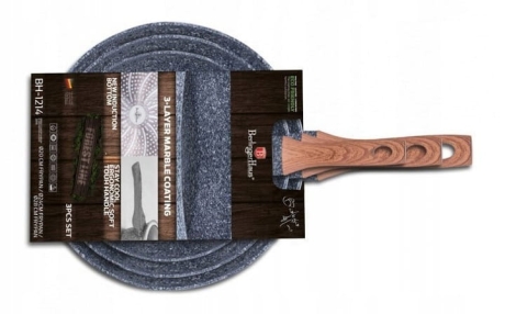 Przejdź do produktu Zestaw 3 patelni indukcja Berlinger Haus BH-1214