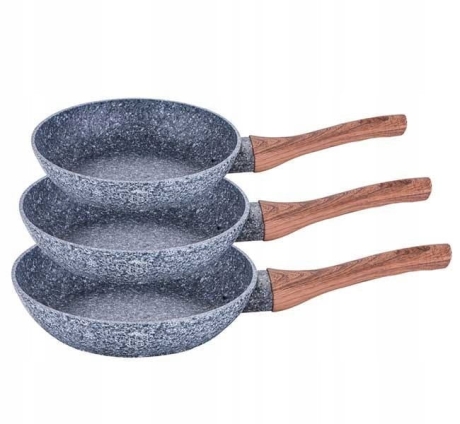 Przejdź do produktu Zestaw 3 patelni indukcja Berlinger Haus BH-1214