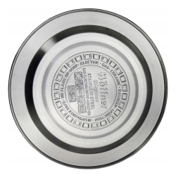 Czajnik metalowy z gwizdkiem Hoffner 3L Indukcja Gaz Czarny HF-3794