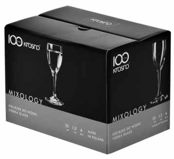 Kieliszki do wódki KROSNO Shot / Mixology 25 ml
