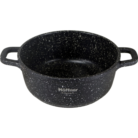 Przejdź do produktu Marmurkowy garnek z pokrywką Hoffner 4,5l HF-7712