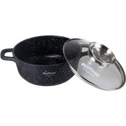 Marmurkowy garnek z pokrywką Hoffner 4,5l HF-7712