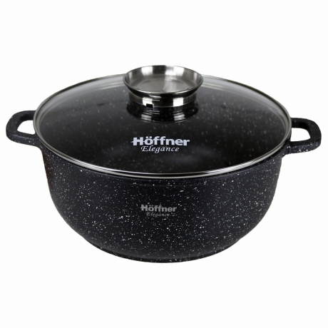 Przejdź do produktu Garnek z pokrywką Hoffner 6,5l HF-7713