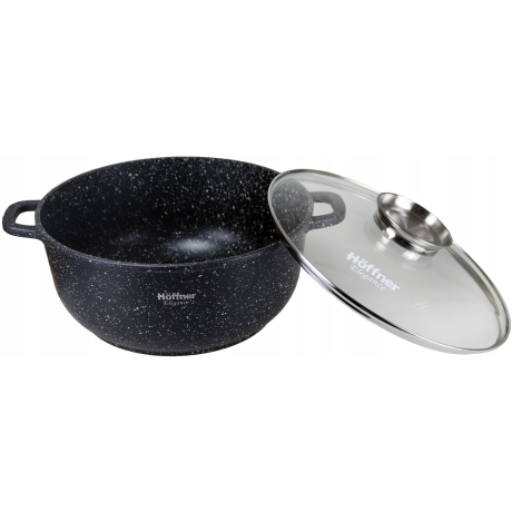 Przejdź do produktu Garnek z pokrywką Hoffner 6,5l HF-7713