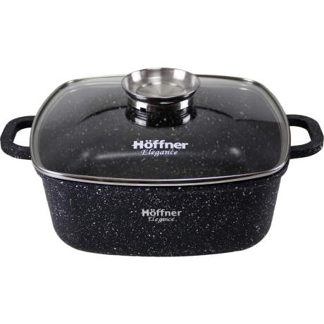 Przejdź do produktu Garnek z pokrywką Hoffner 6,5l HF-7716