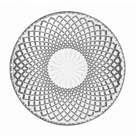 Przejdź do produktu Talerz szklany dekoracyjny okrągły Altom Design Solaris 24,8cm