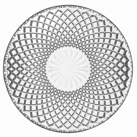 Przejdź do produktu Talerz szklany dekoracyjny okrągły Altom Design Solaris 32,2cm