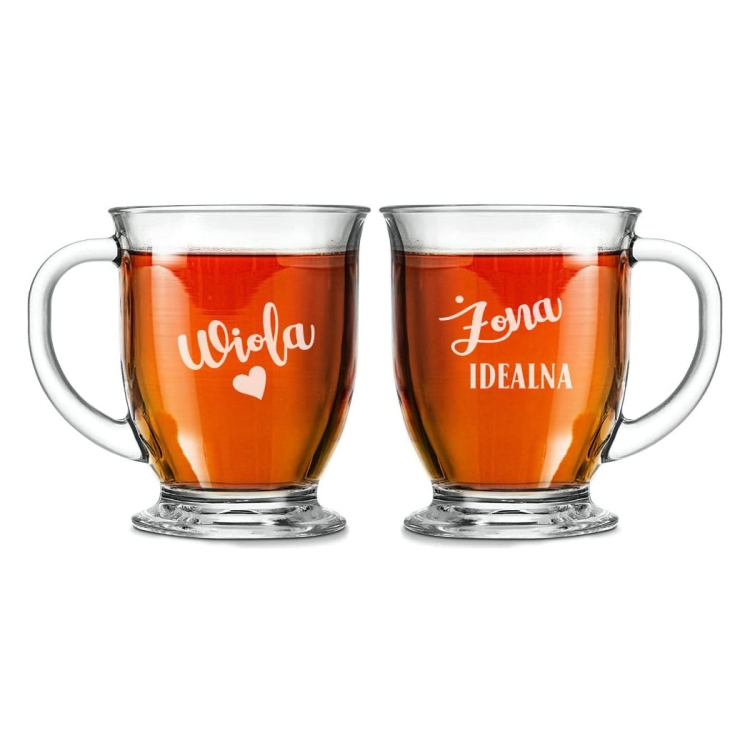 Szklanka z grawerem na Walentynki 400ml 1szt