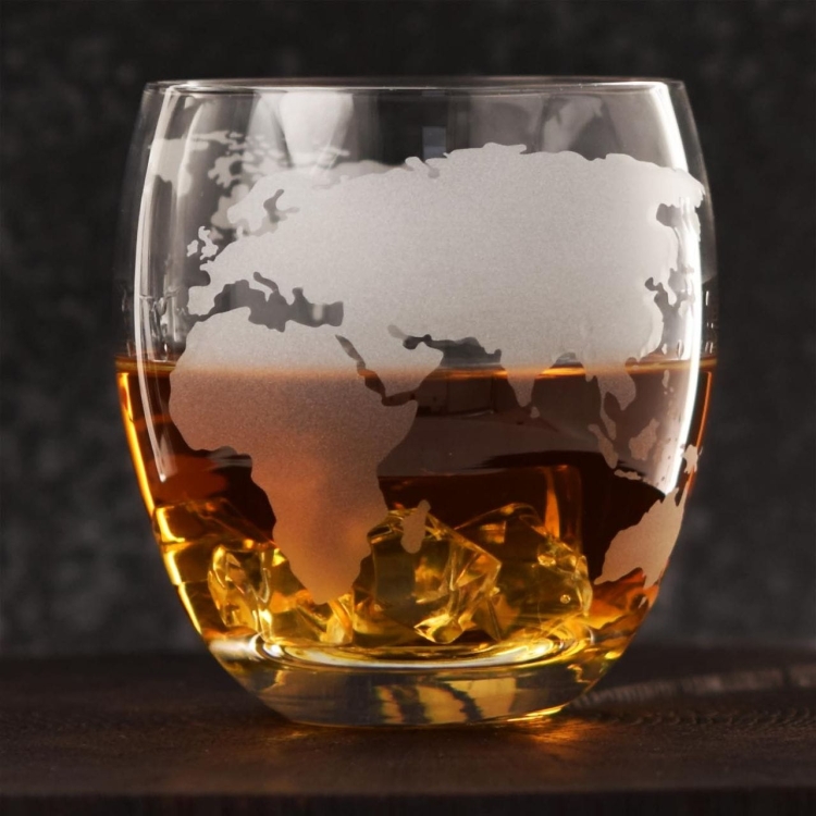 Szklanka do whisky GLOBUS | 300ml | 1szt. | Globe glass w pudełku Szklanka.pl
