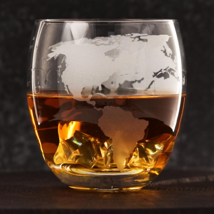 Szklanka do whisky GLOBUS | 300ml | 1szt. | Globe glass w pudełku Szklanka.pl