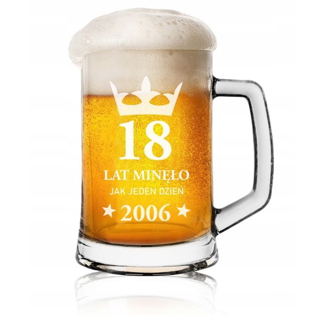 Kufel do piwa na 18-stke 685ml 1szt
