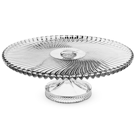 Przejdź do produktu Piękna kryształowa tortownica Julia Linea 32cm