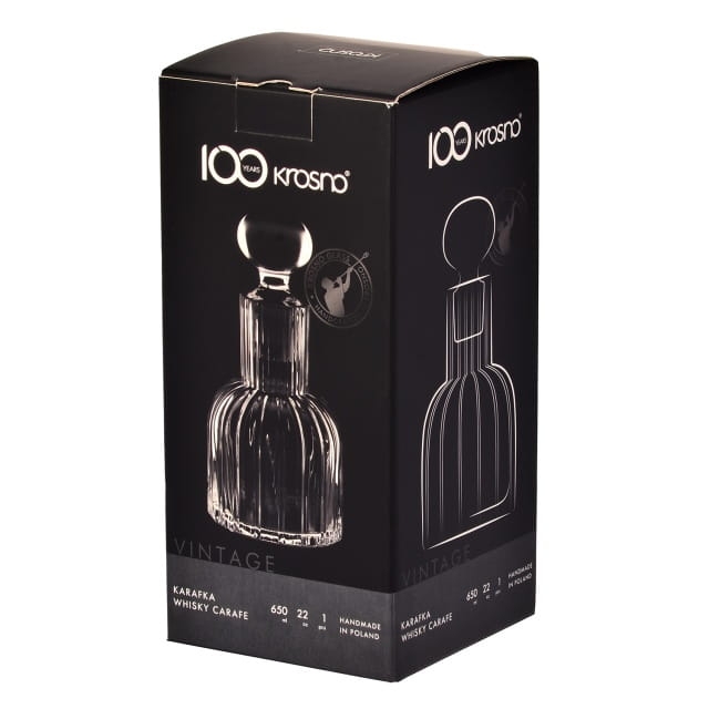 Karafka do whisky KROSNO Handmade VINTAGE 650ml (6015)