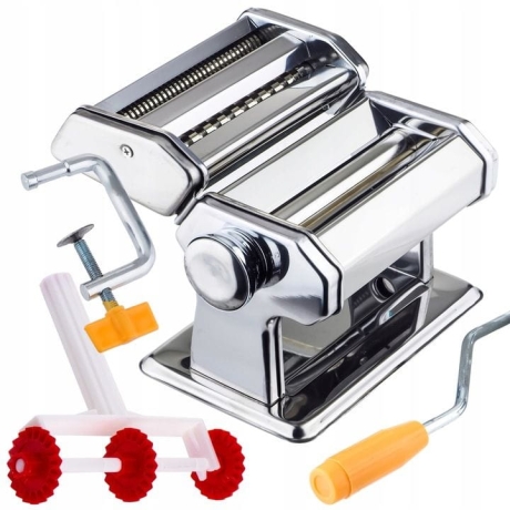 Przejdź do produktu Profesjonalna maszynka ręczna do makaronu i ciasta Hoffner HF-1306
