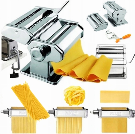 Przejdź do produktu Profesjonalna maszynka ręczna do makaronu i ciasta Hoffner HF-1305