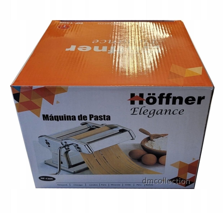 Profesjonalna maszynka ręczna do makaronu i ciasta Hoffner HF-1305