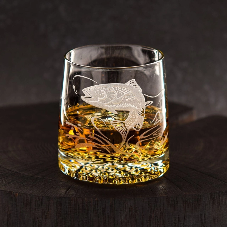 Wędkarskie szklanki do whisky (Fjord) 300ml 6szt.
